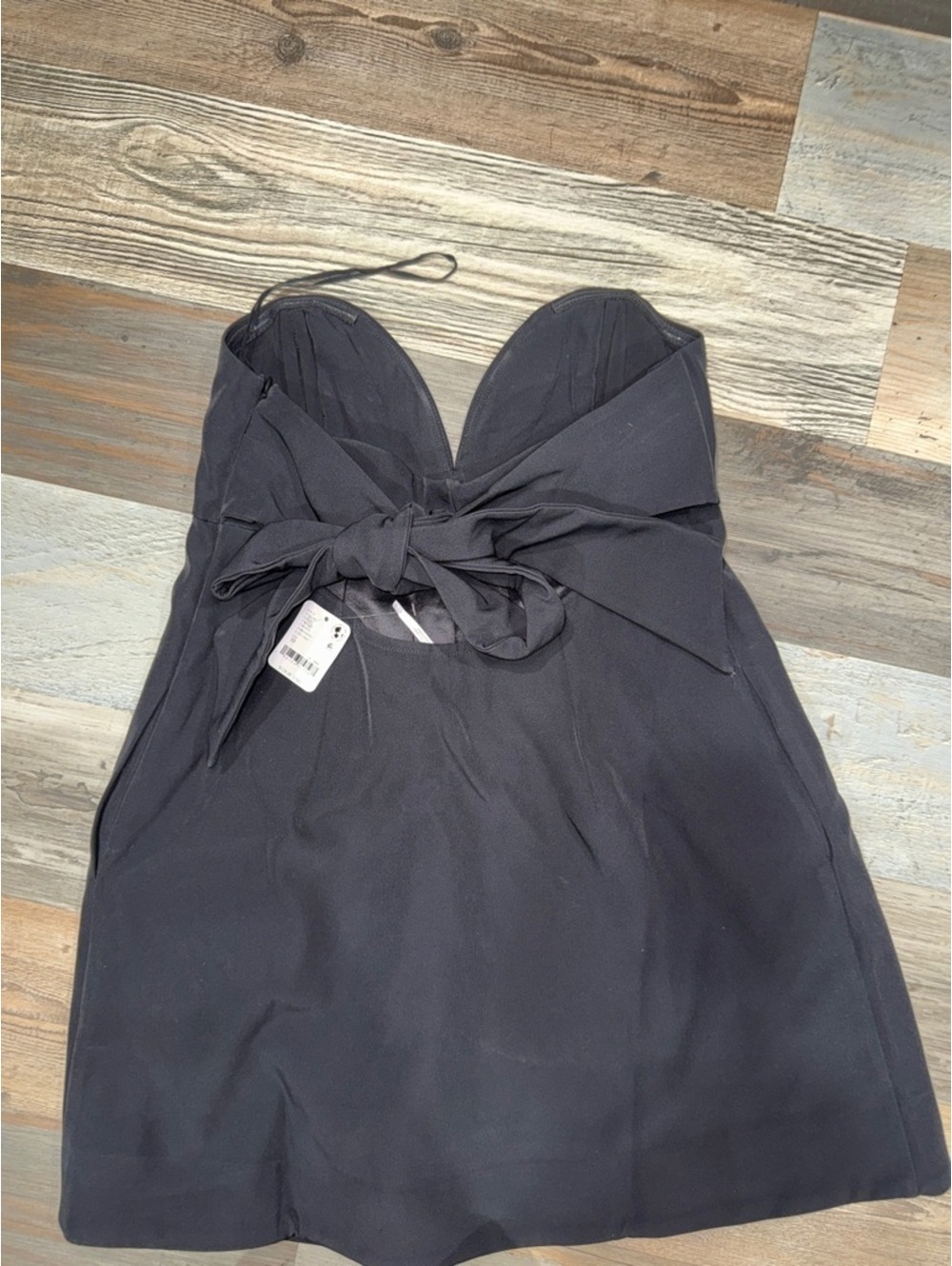 Free People Black Strapless Sweetheart Mini Dress - Picture 8 of 8